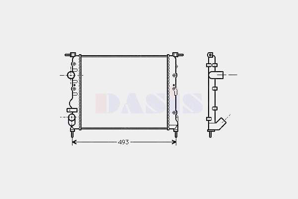 Radiador de esfriamento de motor VALEO 731909 preço, a partir de 45,48 USD