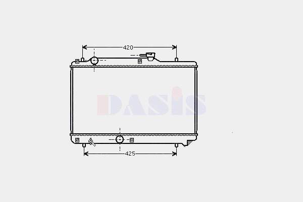 Radiador de esfriamento de motor Suzuki 1770060G01 preço, a partir de 78,32 USD