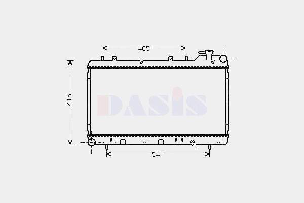 Compre 45199FA040 Subaru Radiador de esfriamento de motor