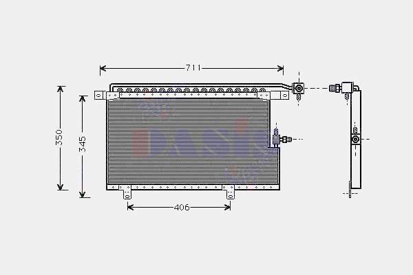 Radiador de aparelho de ar condicionado Vika 22601775601 preço, a partir de 129,03 USD