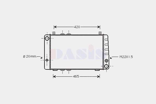 Radiador de esfriamento de motor VAG 6U0121251 preço, a partir de 50,63 USD
