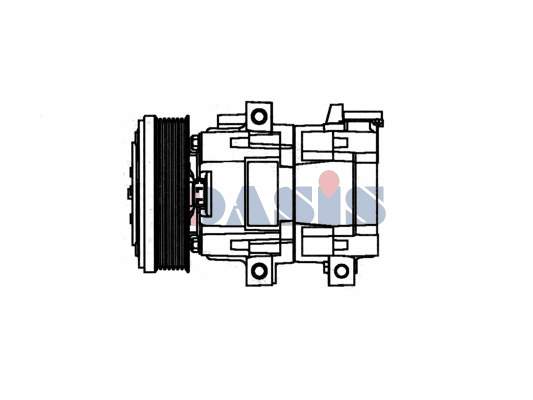 YC1H19D629AB Ford Compressor de aparelho de ar condicionado
