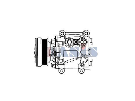 XR858532 Jaguar Compressor de aparelho de ar condicionado