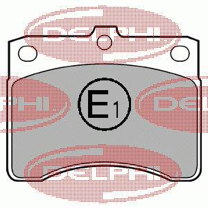 Compre PA605AF Japan Parts Sapatas do freio dianteiras de disco