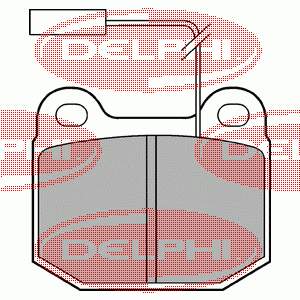 20983943 General Motors Sapatas do freio dianteiras de disco