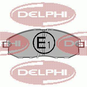 Sapatas do freio dianteiras de disco 8DB355009381 HELLA