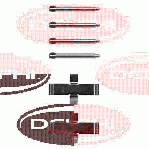 A0004213091 Mercedes Kit de reparação das sapatas do freio