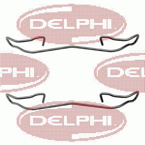 182369 Febi Kit de reparação dos freios dianteiros