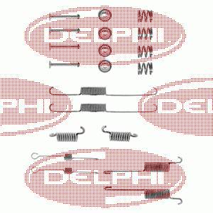 Kit de montagem das sapatas traseiras de tambor Ford 5018535 preço, a partir de 10,84 USD