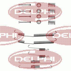 430854 Peugeot/Citroen Kit de montagem das sapatas traseiras de tambor