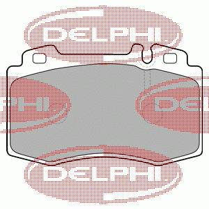 Sapatas do freio dianteiras de disco Jurid/Bendix BPD1398 preço, a partir de 35,61 USD