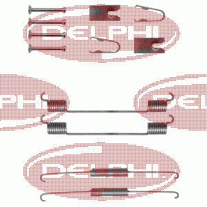 310044 ERT Kit de montagem das sapatas traseiras de tambor