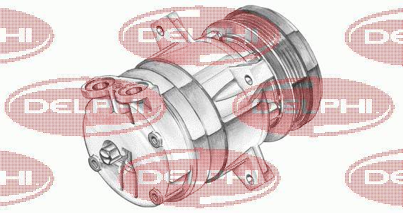 ACP85000S Mahle Original Compressor de aparelho de ar condicionado