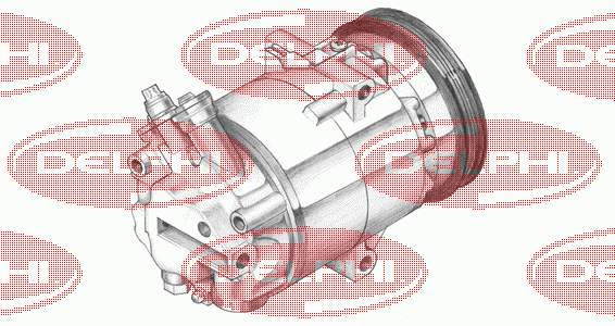 TSP0155026 Delphi Compressor de aparelho de ar condicionado