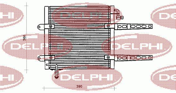 Radiador de aparelho de ar condicionado ERA 667212 preço, a partir de 39,16 USD