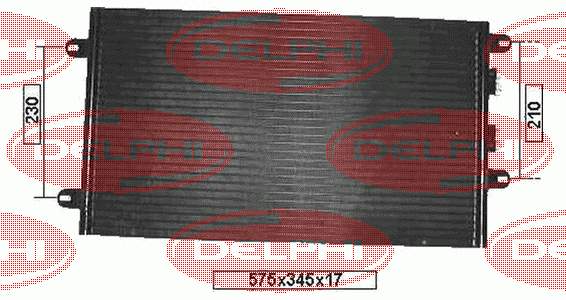 94552 Nissens Radiador de aparelho de ar condicionado