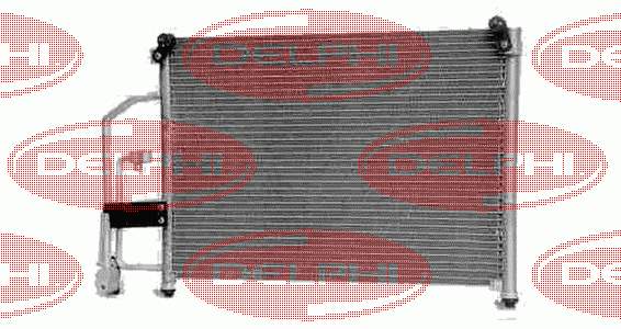 TSP0225252 Delphi Radiador de aparelho de ar condicionado