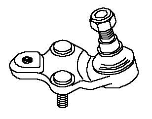 433019115 Toyota Suporte de esfera inferior