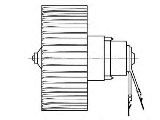 0060809087 Fiat/Alfa/Lancia Motor de ventilador de forno (de aquecedor de salão)
