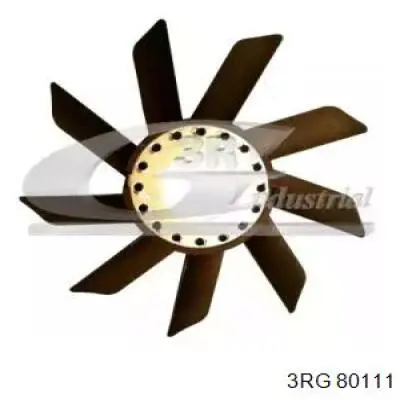 Ventilador (roda de aletas) do radiador de esfriamento 3RG 80111 preço, a partir de 30,81 USD