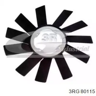 80115 3RG Ventilador (roda de aletas) do radiador de esfriamento