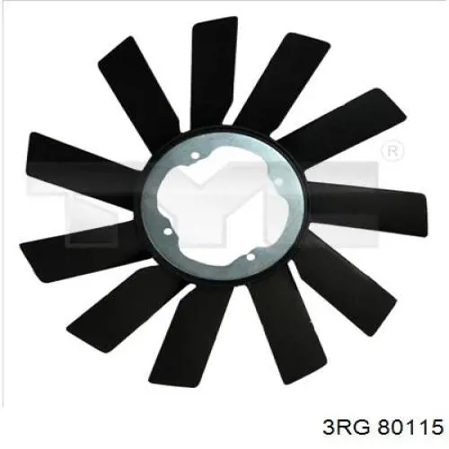 Compre 80115 3RG Ventilador (roda de aletas) do radiador de esfriamento