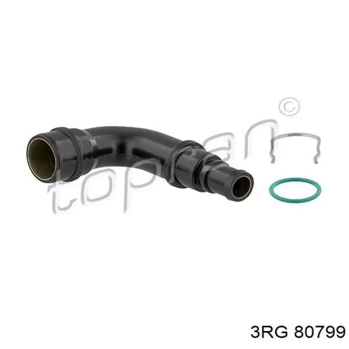 Compre 80799 3RG Cano derivado de ventilação de cárter (de separador de óleo)
