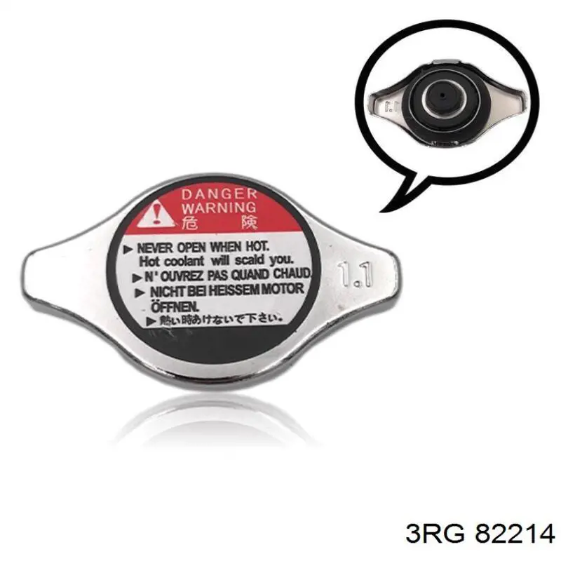 Tampa (tampão) do radiador 3RG 82214 preço, a partir de 4,54 USD