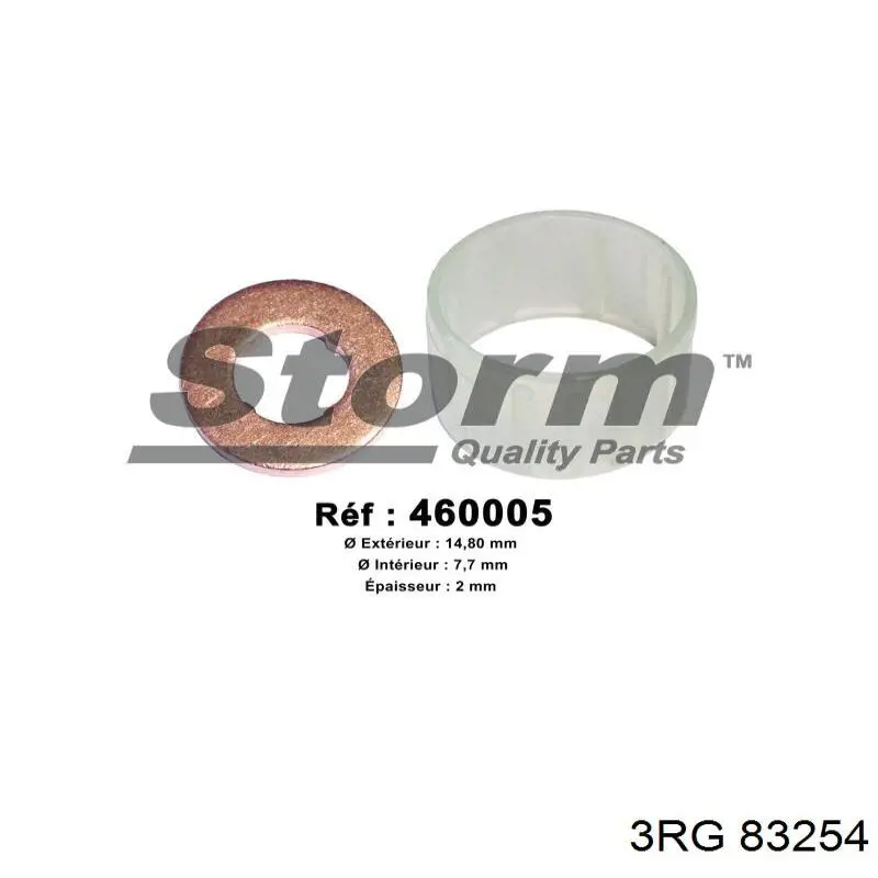 Compre 49445014 Corteco Anel (arruela) do injetor de ajuste