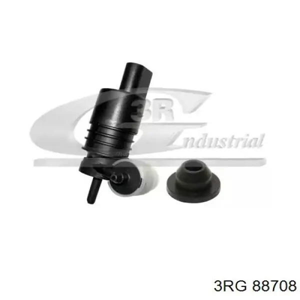 88708 3RG Bomba de motor de fluido para lavador de vidro dianteiro/traseiro