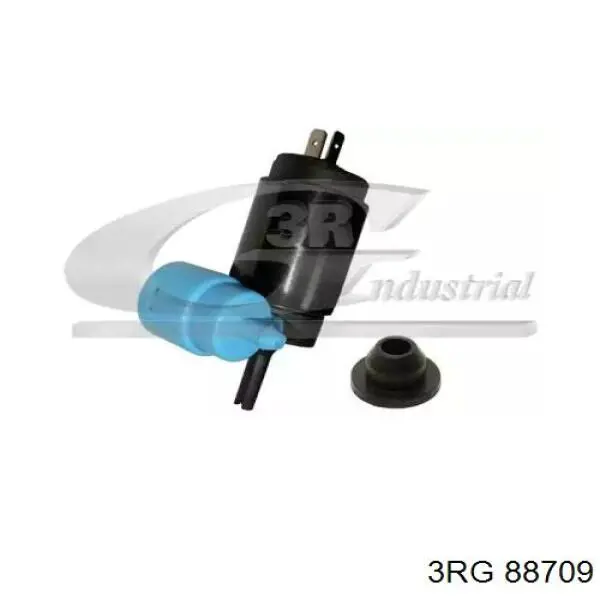 88709 3RG Bomba de motor de fluido para lavador de vidro dianteiro/traseiro
