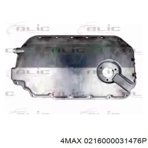 0216000031476P 4max Panela de óleo de cárter do motor, parte inferior