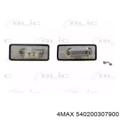 Compre 17122201 Iparlux Lanterna da luz de fundo de matrícula traseira