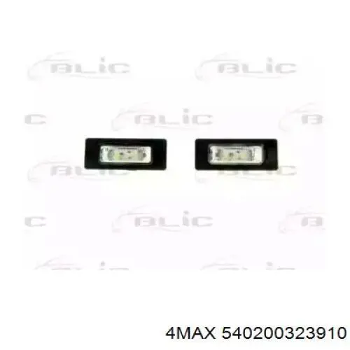 Lanterna da luz de fundo de matrícula traseira VAG 8T0943021A preço, a partir de 14,87 USD