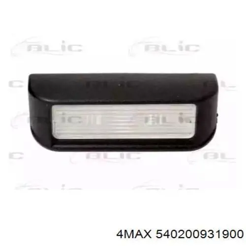 00931900 Depo/Loro/Abakus Lanterna da luz de fundo de matrícula traseira