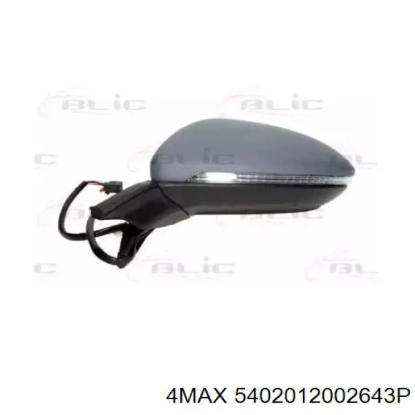 Compre 5G1857507BF VAG Espelho de retrovisão esquerdo