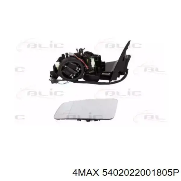Espelho de retrovisão esquerdo Mercedes A2128100376 preço, a partir de 260,94 USD
