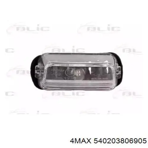 Compre 2413283 Alkar Lanterna da luz de fundo de matrícula traseira