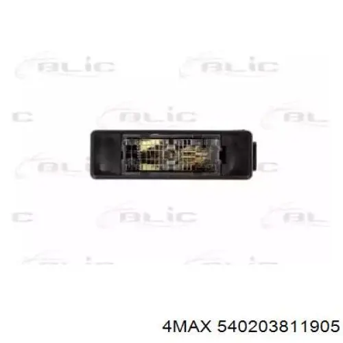 A9069062100 VAG Lanterna da luz de fundo de matrícula traseira