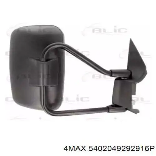 Espelho de retrovisão direito 4max 5402049292916P preço, a partir de 130,42 USD