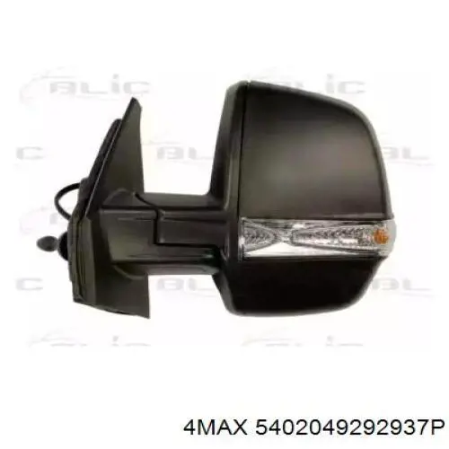Espelho de retrovisão esquerdo 735528048 Fiat/Alfa/Lancia