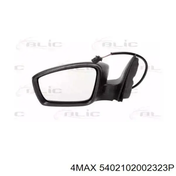 Compre 5JB857507A9B9 VAG Espelho de retrovisão esquerdo