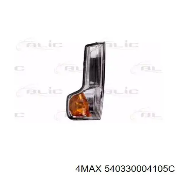 Pisca-pisca de espelho esquerdo 5801823572 Iveco