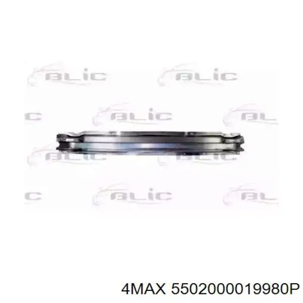 Compre 5502000019980P 4max Reforçador do pára-choque traseiro