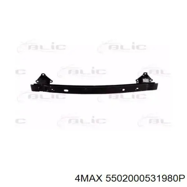 7422G0 Peugeot/Citroen Reforçador do pára-choque traseiro