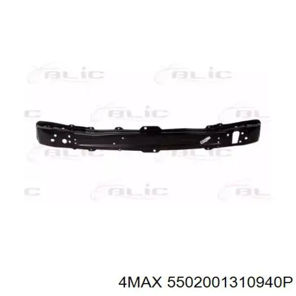 5502001310940P 4max Reforçador do pára-choque dianteiro