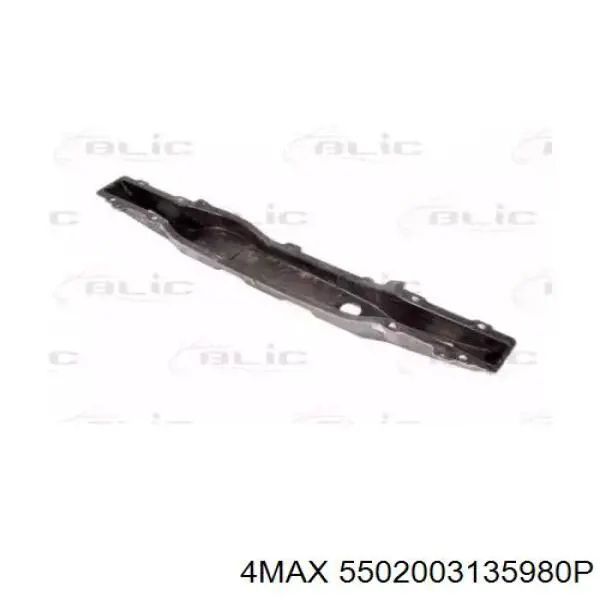 866312L000 Hyundai/Kia Reforçador do pára-choque traseiro