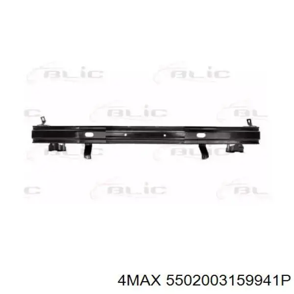 Reforçador do pára-choque dianteiro para Hyundai Coupe II GK