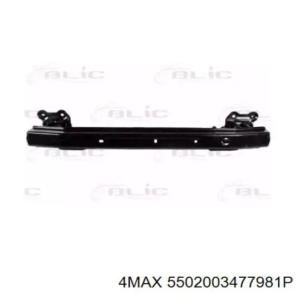 5502003477981P 4max Reforçador do pára-choque traseiro