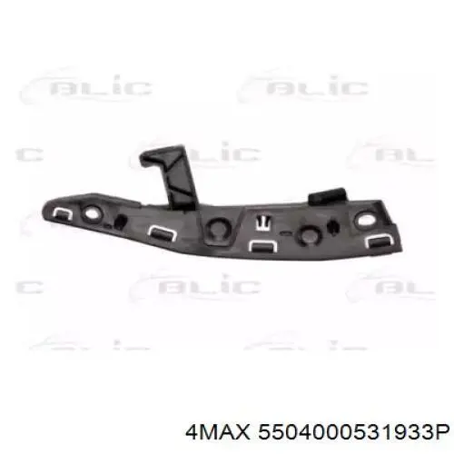 23180756 Polcar Kit de suportes/ fixações do para-choque dianteiro